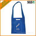 Eco-friendly shoulder length non woven bags with die cut